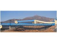 晉城王坡煤礦80m跨度網(wǎng)架棧橋